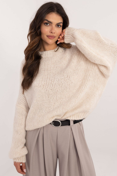 beige - Jumper model 202307 Och Bella U704-202307