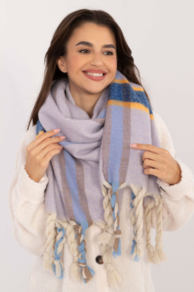 violet - Shawl model 202571 AT U704-202571
