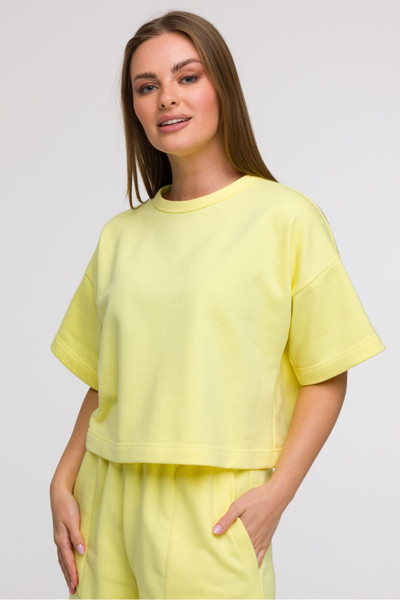 yellow - Sweatshirt model 211524 BeWear U704-211524