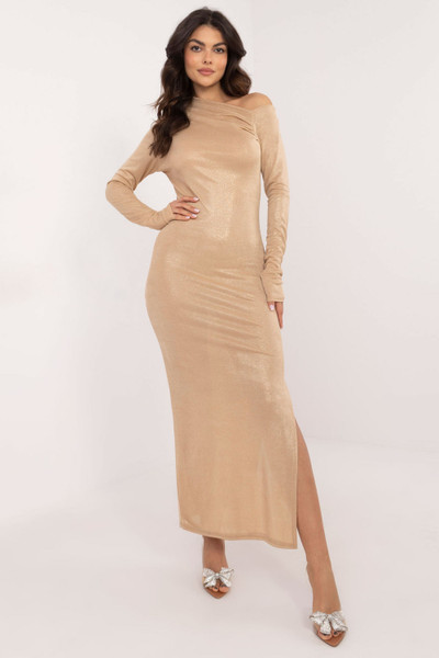 brown - Evening dress model 203302 Italy Moda U704-203302