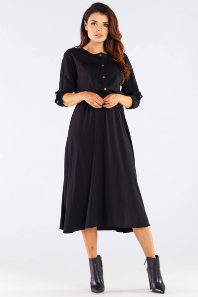 black - Daydress model 158748 awama U704-158748
