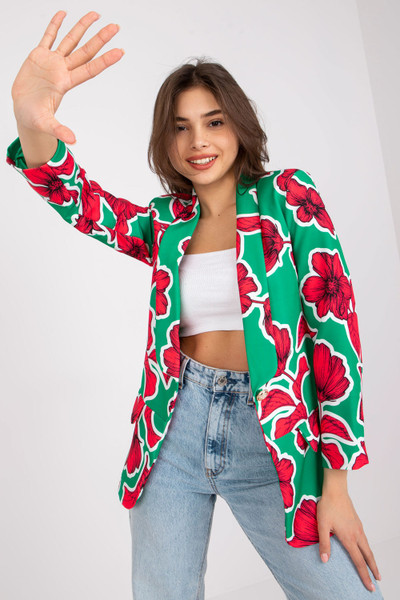 green - Jacket model 168557 Italy Moda U704-168557