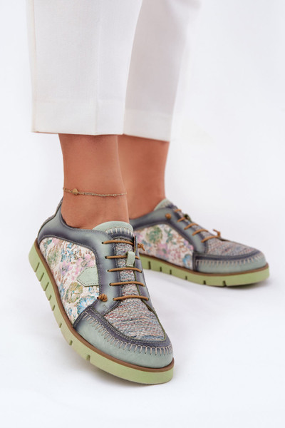 green - Half shoes model 212570 Step in style U704-212570