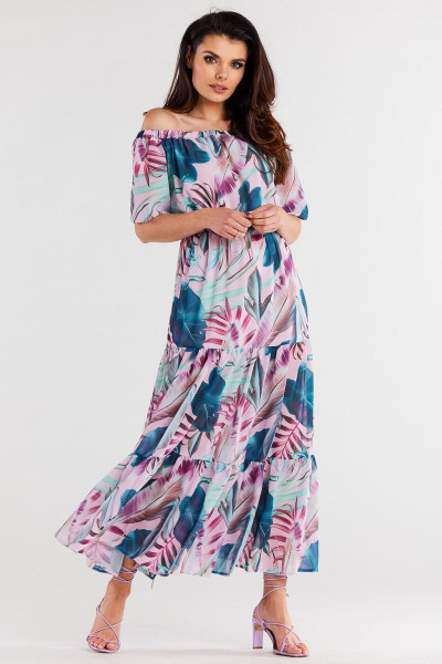 multicolor - Daydress model 196715 awama U704-196715