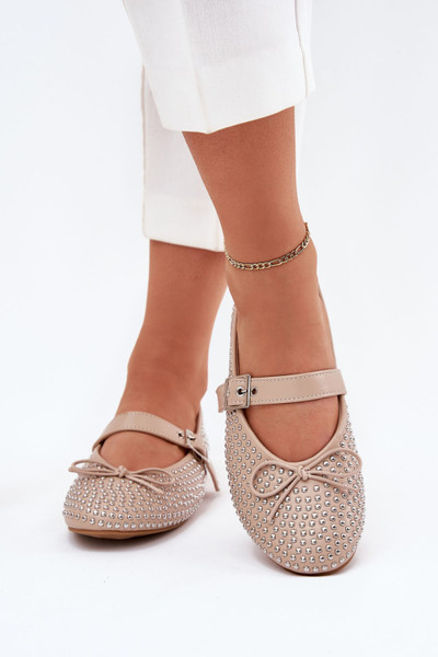 beige - Ballet flats model 214113 Step in style U704-214113