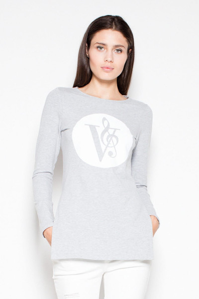 grey - Sweatshirt model 77518 Venaton U704-77518