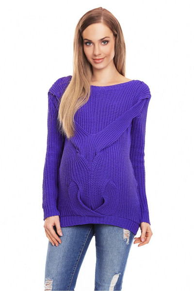 violet - Pregnancy sweater model 132032 PeeKaBoo U704-132032