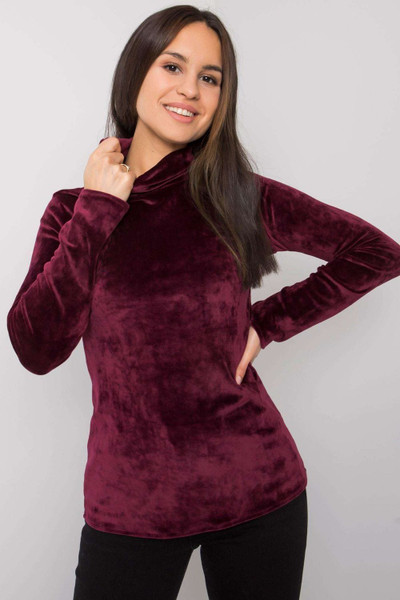 red - Turtleneck model 161096 Lakerta U704-161096