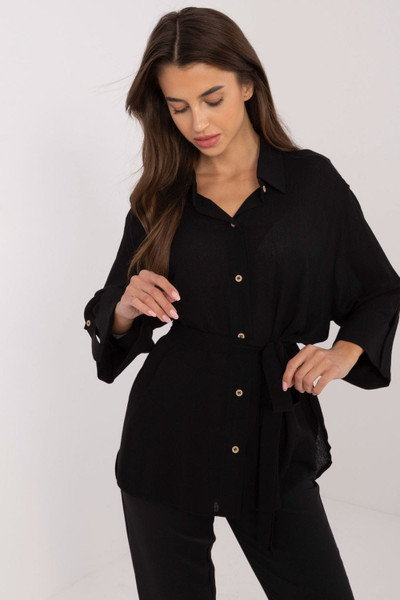 black - Shirt model 200312 Lakerta U704-200312