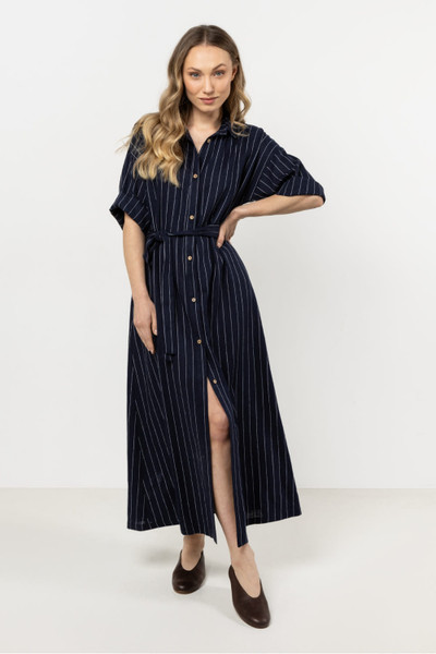 navy blue - Daydress model 213968 awama U704-213968