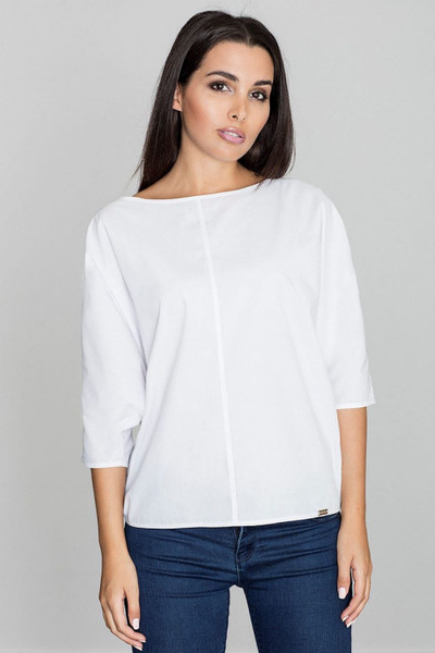 white - Blouse model 111080 Figl U704-111080