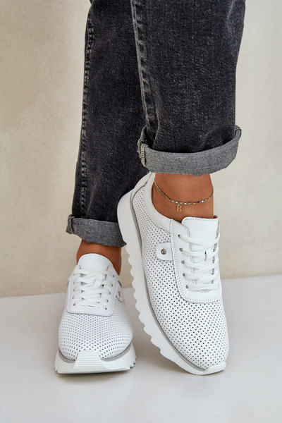 white - Platform sneakers model 209068 Step in style U704-209068