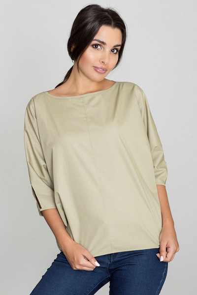 green - Blouse model 111078 Figl U704-111078
