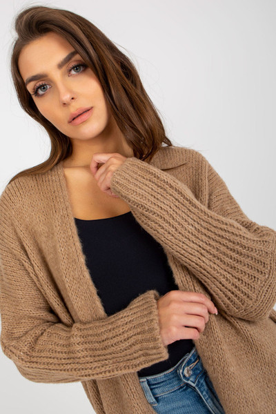 beige - Cardigan model 170734 Och Bella U704-170734