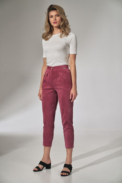 pink - Women trousers model 151821 Figl U704-151821