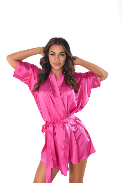 pink - Bathrobe model 181225 Anais U704-181225