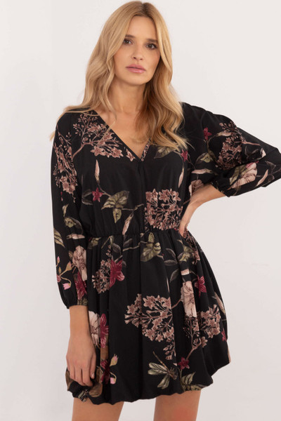 black - Daydress model 202010 Italy Moda U704-202010