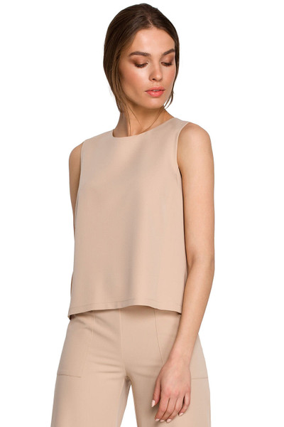 beige - Blouse model 154105 Stylove U704-154105