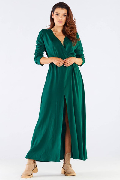 green - Daydress model 158617 awama U704-158617