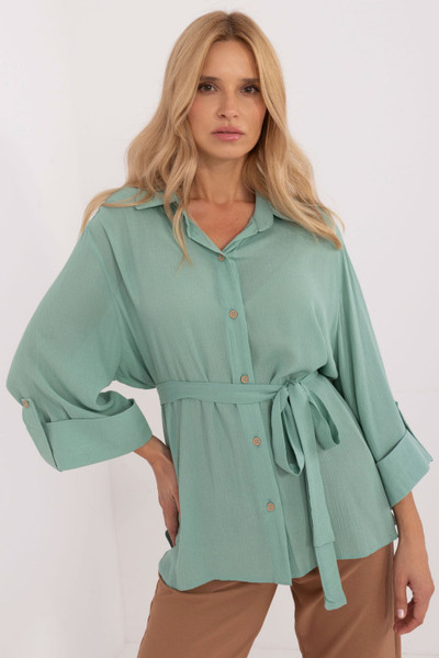 green - Shirt model 200314 Lakerta U704-200314