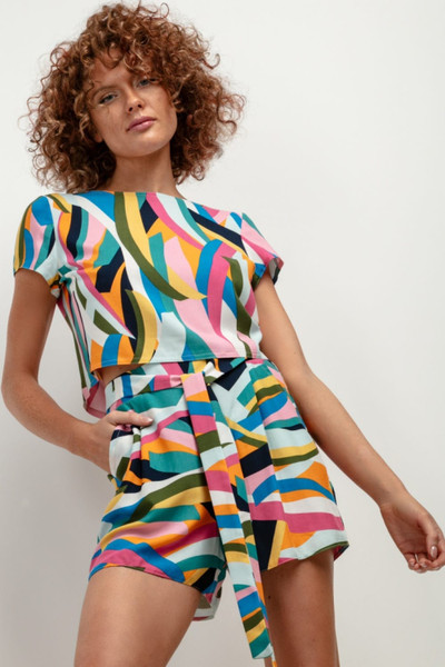 multicolor - Shorts model 198557 Tessita U704-198557