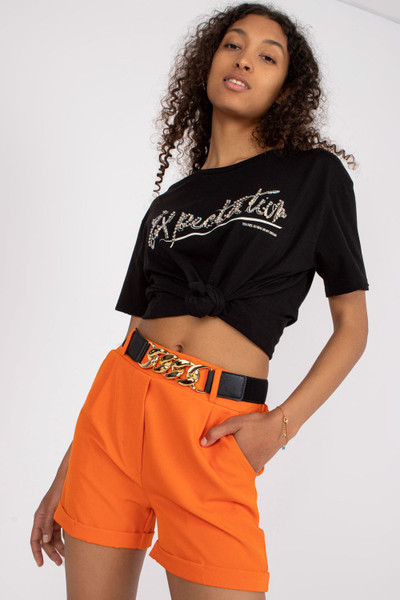 orange - Shorts model 166153 Italy Moda U704-166153