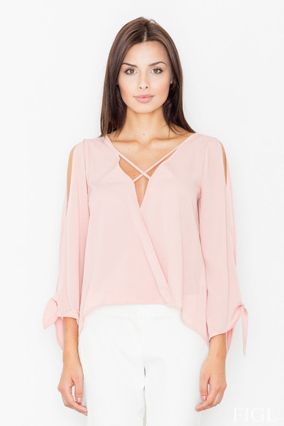 pink - Blouse model 60695 Figl U704-60695
