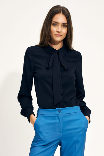 navy blue - Blouse model 171293 Nife U704-171293