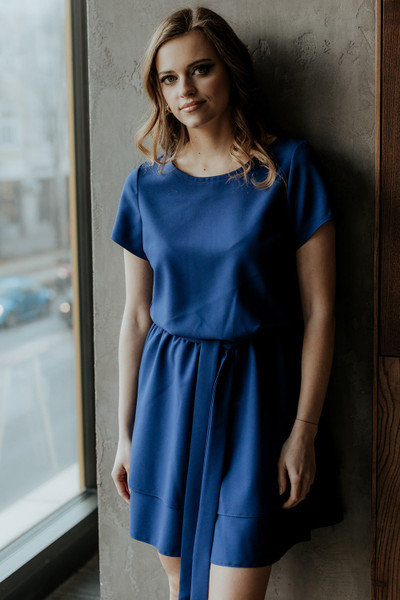 navy blue - Daydress model 176705 Tessita U704-176705