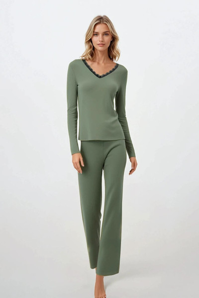 green - Pyjama model 211665 Momenti Per Me U704-211665