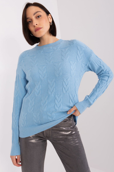 blue - Jumper model 208301 AT U704-208301