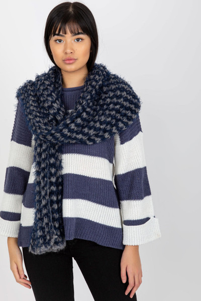 navy blue - Shawl model 174876 AT U704-174876