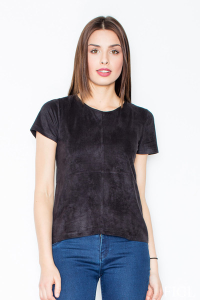 black - Blouse model 52565 Figl U704-52565