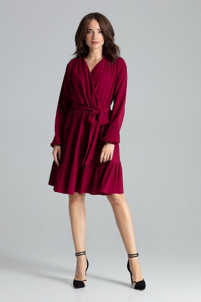 red - Cocktail dress model 135899 Lenitif U704-135899