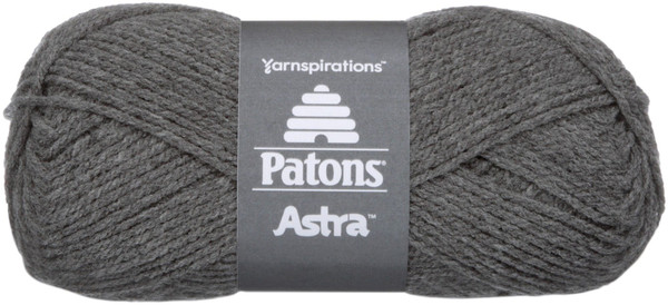 Spinrite Patons Astra Yarn Solids Medium Grey 1 Pack of 1 Skein N274-FC01005180