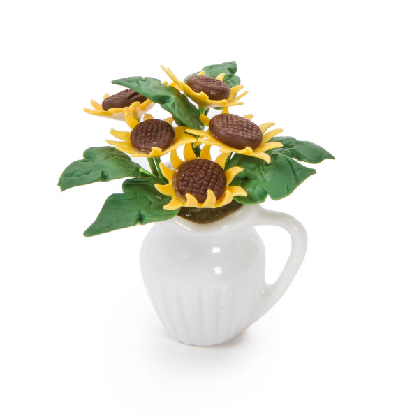 Timeless Minis H and made Sunflower Centerpiece 1.25 X 1.75 Inches N274-FC01125620