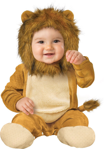 Fun World Kids Toddler Baby s Cuddly Lion Infant Costume Multi Small N274-FC01596673