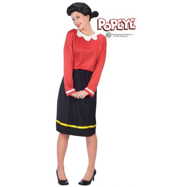 Fun World Olive Oyl Popeye Costume Adult Small N274-FC01003094