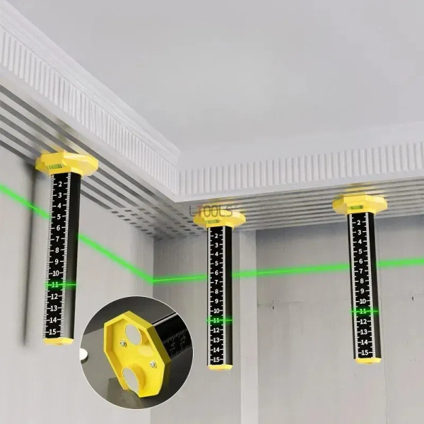 Color: Fuchsia - Light Steel Keel Suspended Ceiling Leveling Special Ruler Equal Height Level Ruler F640-12000037755075929
