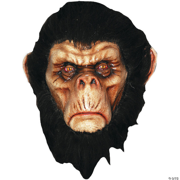 Bad brown chimp latex mask M680-TB26268