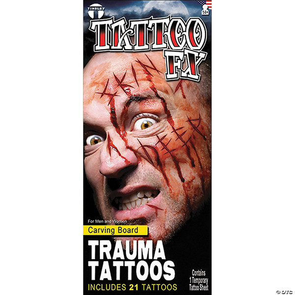 Carving BoaRed Trauma Tattoo Fx N274-MR01DFTR101