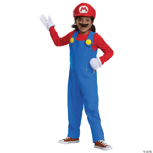 Kids Elevated Super Mario Bros. Mario Costume Large N274-MR01DG146319G