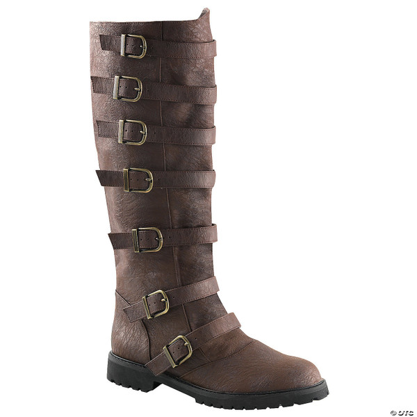 Distressed boots-brwn sz 10-11 M680-HAG110BNMD