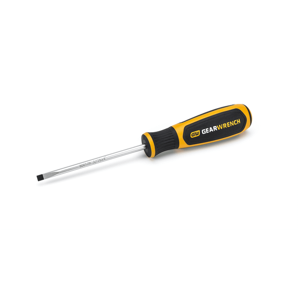 GearWrench 3/16 Inch x 4 Inch Cabinet Dual Material Screwdriver T398-KDT80017H