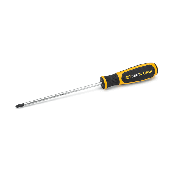GearWrench No. 1 x 6 Inch Phillips Dual Material Screwdriver T398-KDT80004H