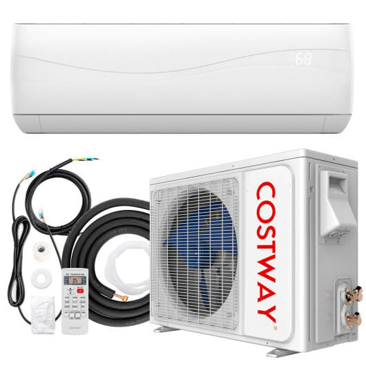 Blast Series 24000 BTU 18.5 SEER2 208-230V Ductless Mini Split Air Conditioner and Heater - Color:  D681-FP10324US-WH+