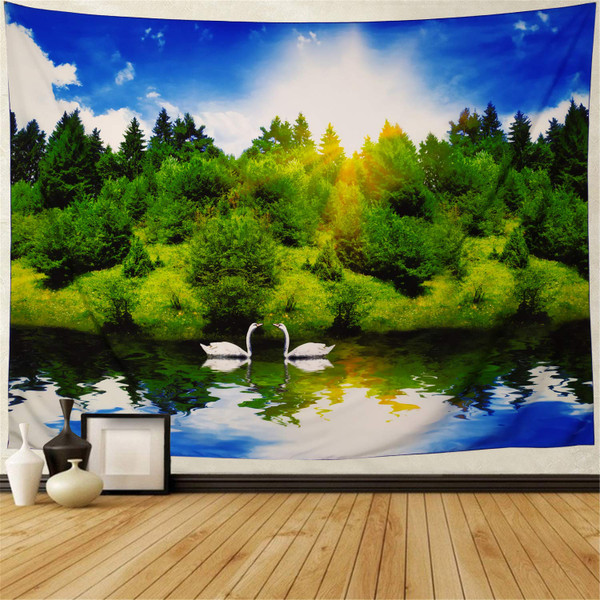 Color: A, Size: 150x230cm thick - Printed tapestry Q119-CJJJJFCL00220-A-150x230cm thick