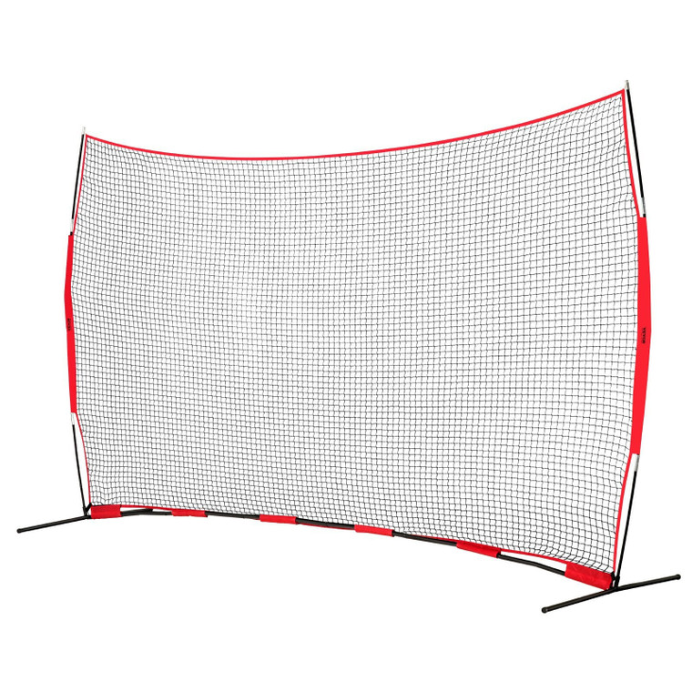  Barricade Backstop Net, 16x10 ft Ball Sports Barrier Netting, Portable Practice Equipment with Car E415-DQW1610YC000DU462V0
