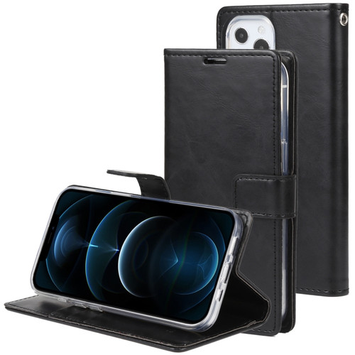 Bluemoon Wallet Case iPhone 13 Pro (Black)