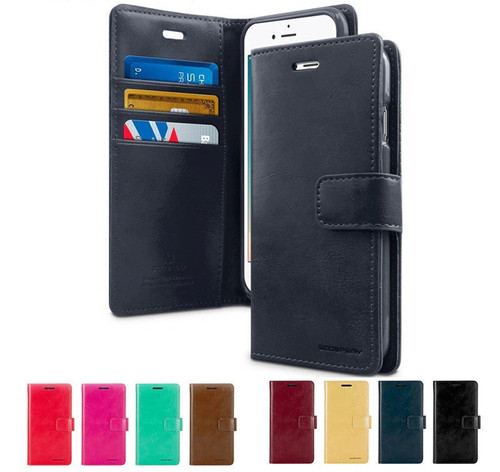 Bluemoon Diary Wallet Case for Samsung A35 5G